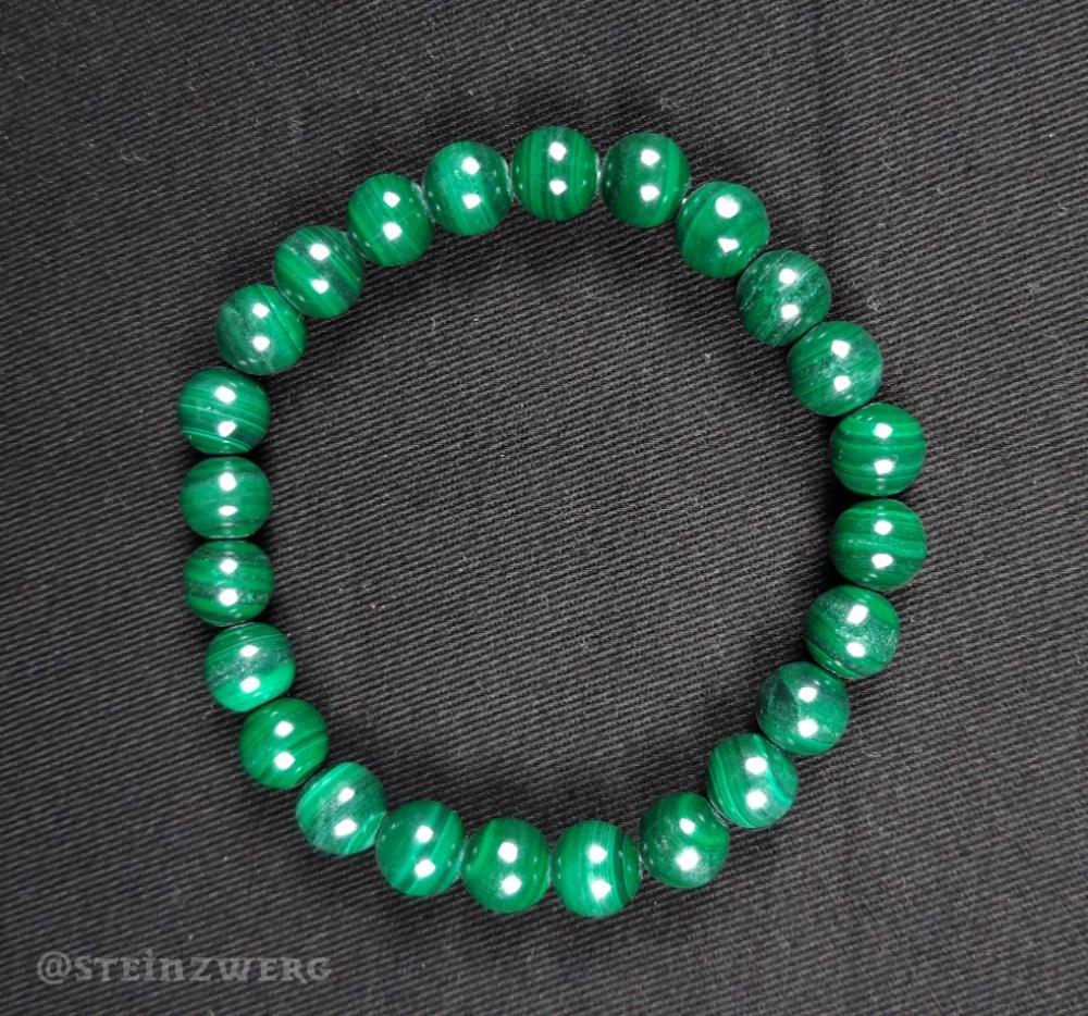 Malachit Kugelarmband 8mm