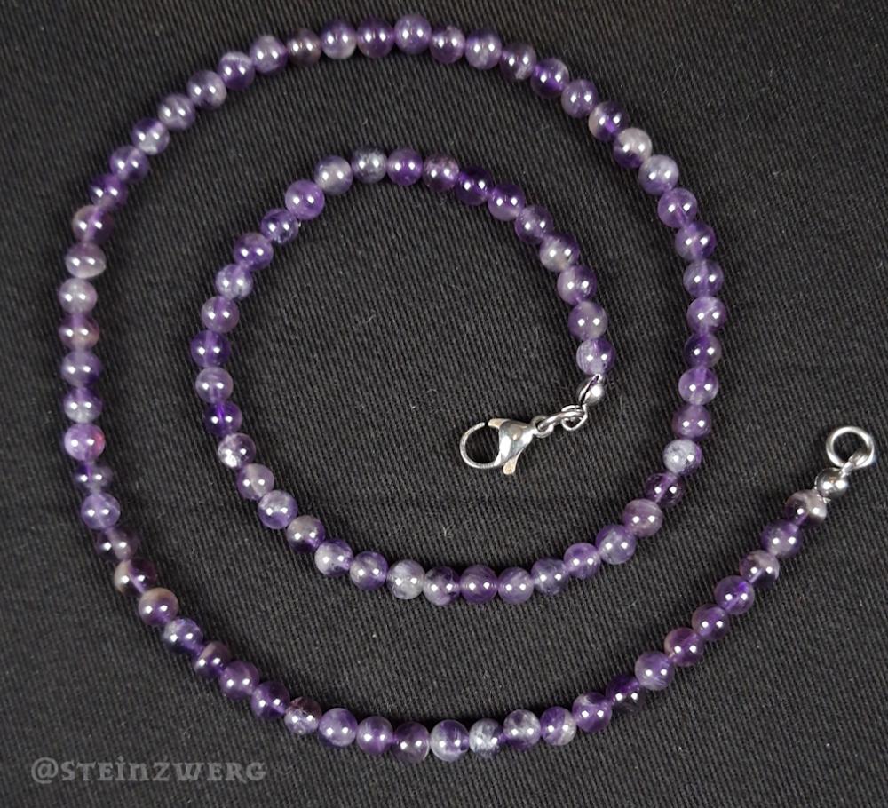 Amethyst Kugelkette 4mm