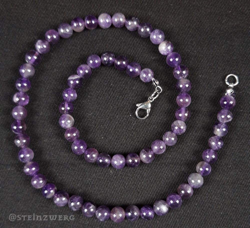 Amethyst Kugelkette 6mm