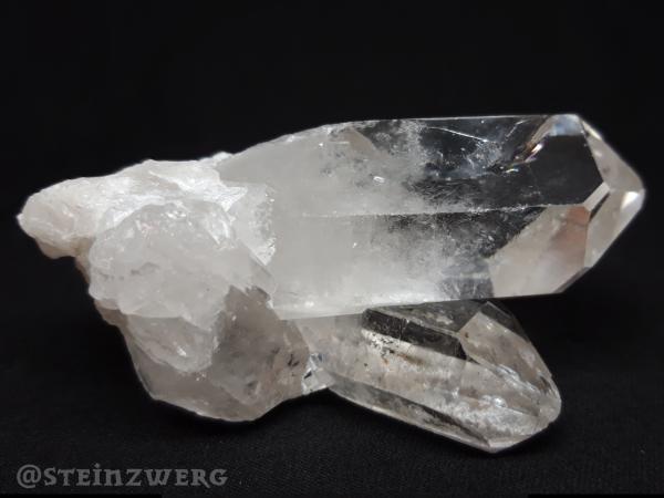 Bergkristall, Quarz, Kristall, Stufe, Mineral, glasklar