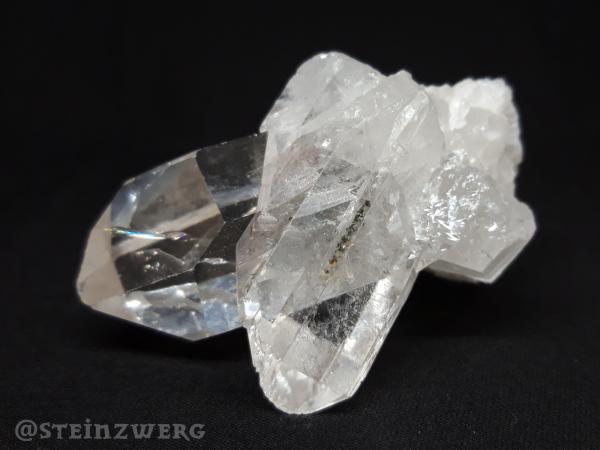Bergkristall, Quarz, Kristall, Stufe, Mineral, glasklar