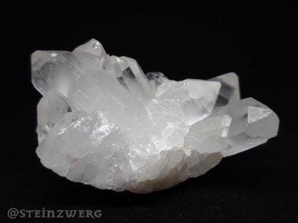 Bergkristall, Quarz, Kristall, Stufe, Mineral, glasklar