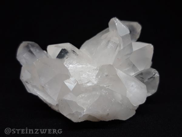Bergkristall, Quarz, Kristall, Stufe, Mineral, glasklar