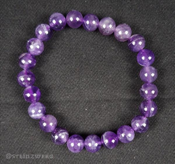 Kugelarmband aus Amethyst.